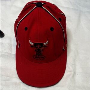 NBA Red Bulls Cap with Embroidery